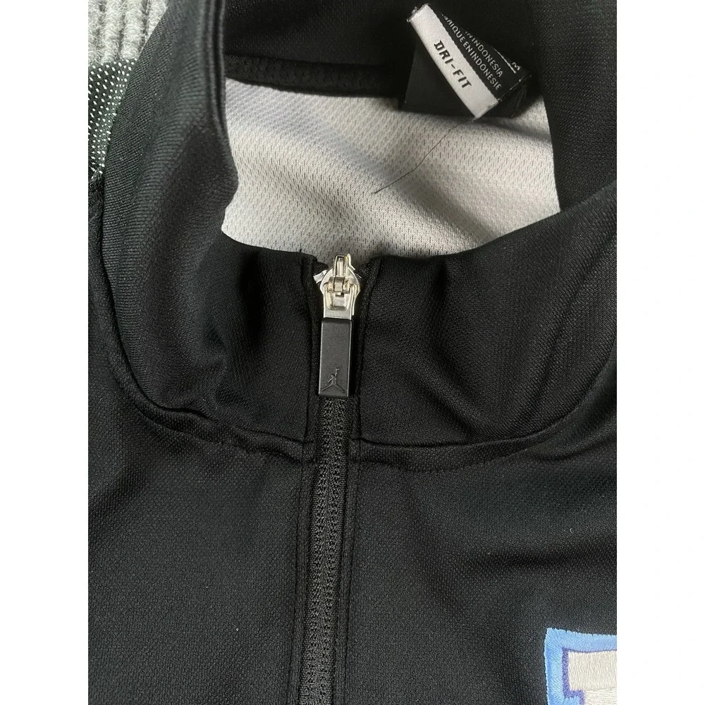 Air Jordan Jacket Mens Medium Black Zip Track Jumpman Training Freehold Township
